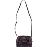 Kate Spade Rowe Mini Satchel Lip Print Handbag