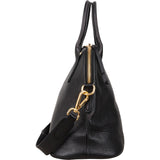 Miu Miu Grained Leather Dome Handbag