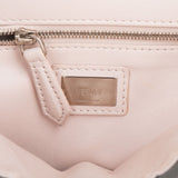 Fendi Petrol Leather Peekaboo Mini Handbag