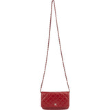 Chanel Quilted Lambskin Wallet on Chain Crossbody Bag