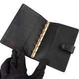 Louis Vuitton Noir Epi Leather Agenda PM