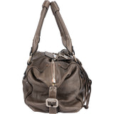 Chloé Pebbled Leather Studded Paddington Satchel Handbag