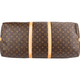 Louis Vuitton Monogram Canvas Keepall 60 Bandoulière Travel Bag