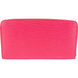 Louis Vuitton Pink Epi Leather Zippy Wallet