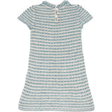[🔄️B12 / F11] Chanel Multicolor Strickgewebe Knit Chain Trim Dress - vintageandkickz