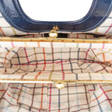 Coach Patent Leather Ergo Pleated Framed Satchel Shoulder Bag