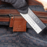 Gucci Canvas Horn Handle Hobo Shoulder Bag