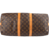 Louis Vuitton Monogram Canvas Keepall 45 Bandoulière Travel Bag