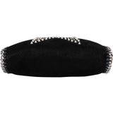 Stella McCartney Studded Star Shaggy Falabella Fold Over Tote Crossbody Bag