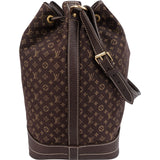 Louis Vuitton Monogram Mini Lin Sac Noé Grande Shoulder Bag