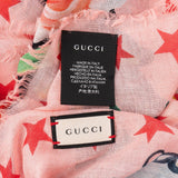 Gucci Flora Snake Star Print Tuch Scarf XXL