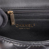 Chanel Quilted Lambskin Mini Square Single Flap Crossbody Bag