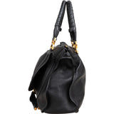 Chloé Grained Calfskin Leather Marcie Handbag