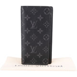 Louis Vuitton Monogram Eclipse Canvas Brazza Wallet