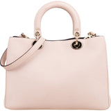 Christian Dior Grained Calfskin Diorissimo Medium Shoulder Bag