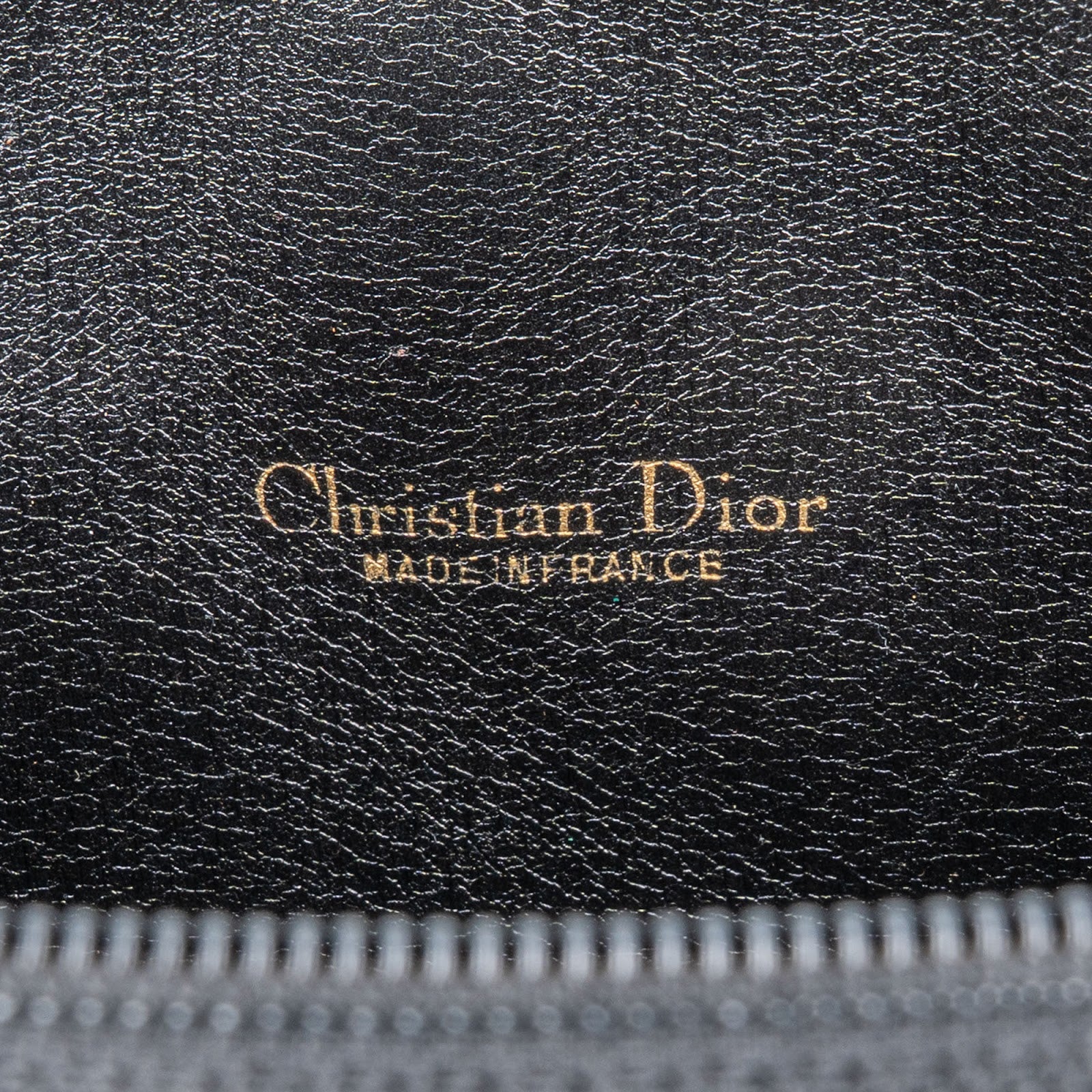 Christian Dior Satin Trotter Monogram Pouch - vintageandkickz