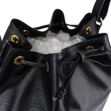 Louis Vuitton Noir Epi Leather Sac Noé Grande Shoulder Bag