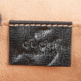 Gucci Leather GG Vintage Marina Chain Double Flap Crossbody Bag