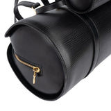 Louis Vuitton Noir Epi Leather Soufflot Set Handbag