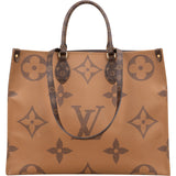 Louis Vuitton Monogram Giant Reverse Onthego GM Handbag