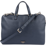 [🔄️B23 / F29] Prada Saffiano Leather Briefcase Crossbody Bag - vintageandkickz