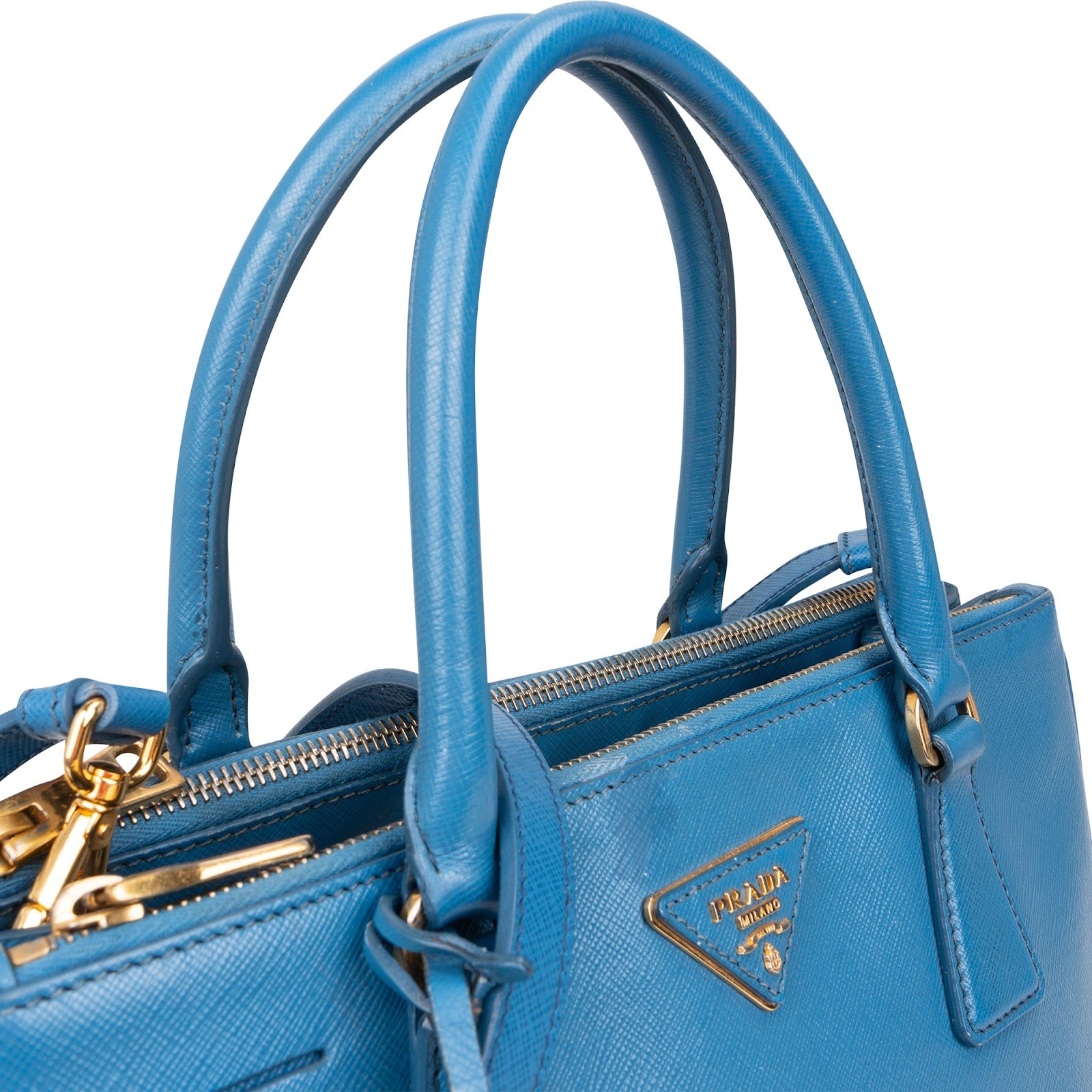 Prada Saffiano Leather Galleria Handbag - vintageandkickz