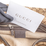 Gucci Monogram GG Canvas Horsebit Hobo Shoulder Bag