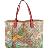 Gucci Monogram GG Supreme Canvas Floral Tian Tote Shoulder Bag