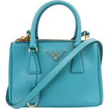Prada Saffiano Leather Mini Galleria Handbag