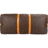 Louis Vuitton Monogram Canvas Keepall 60 Bandoulière Travel Bag