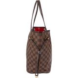 Louis Vuitton Monogram Damier Ebene Canvas Neverfull MM Shoulder Bag