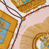 Hermès Pics et Canaris Silk 90 Scarf Tuch