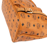 MCM Monogram Visetos Satchel Shoulder Bag