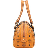 MCM Monogram Visetos Boston Handbag