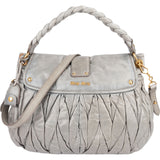 Miu Miu Vitello Lux Coffer Handbag