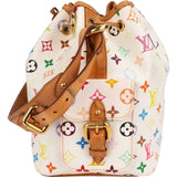 Louis Vuitton Monogram Murakami Multicolor Sac Noé Petit Shoulder Bag