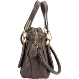 Chloé Pebbled Leather Small Paraty Shoulder Handbag