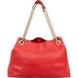 Gucci Pebbled Leather GG Soho Shoulder Bag