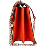 Gucci Pebbled Calfskin Interlocking GG Small Shoulder Crossbody Bag