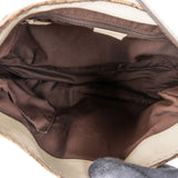 Gucci Monogram GG Canvas Web Hobo Shoulder Bag