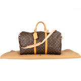 Louis Vuitton Monogram Canvas Keepall 50 Bandoulière Travel Bag