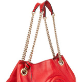Gucci Grained Leather Soho Chain Shoulder Bag