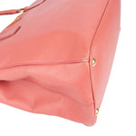 Prada Pink Saffiano Leather Galleria Handbag - vintageandkickz