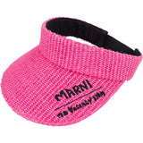 Marni Raffia No Vacancy Inn Visor Cap