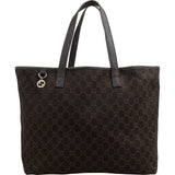 Gucci Monogram GG Canvas Tote Shoulder Bag