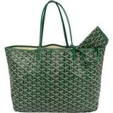 Goyard Monogram Goyardine Saint Louis Tote GM Shoulder Bag