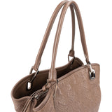 Louis Vuitton Lambskin Fumee Monogram Antheia Lilia Handbag