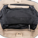 Prada Vitello Daino Leather Tote Luggage Handbag