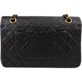Chanel Quilted Lambskin 24K Gold Medium Double Flap Shoulder Bag