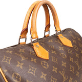 Louis Vuitton Monogram Canvas Speedy 35 Handbag